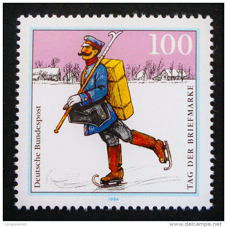 JOURNEE DU TIMBRE 1994 - NEUF ** - YT 1596 - MI 1764 - Unused Stamps