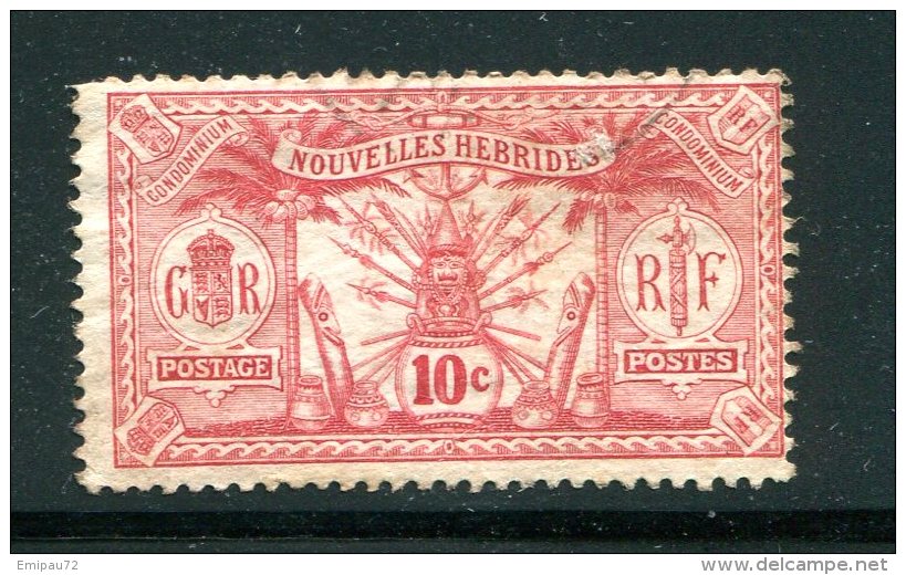 NOUVELLES HEBRIDES- Y&T N°39- Oblitéré - Used Stamps