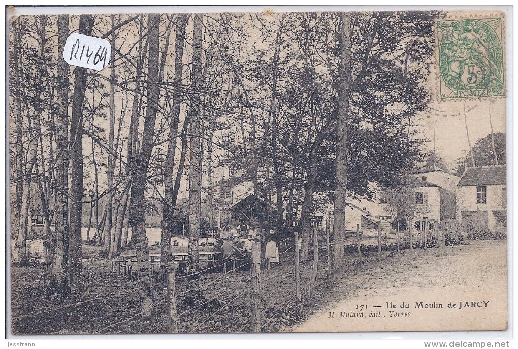 JARCY--ILE DU MOULIN DE JARCY-- REPAS CHAMPETRE - Autres & Non Classés