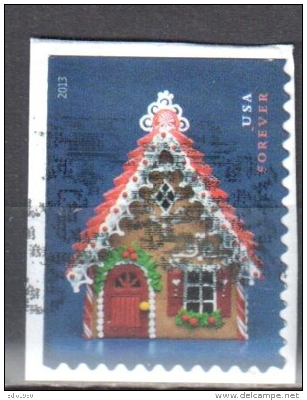 United States 2013 Christmas - Sc # 4817 - Mi 5011 BE - Used - Usati