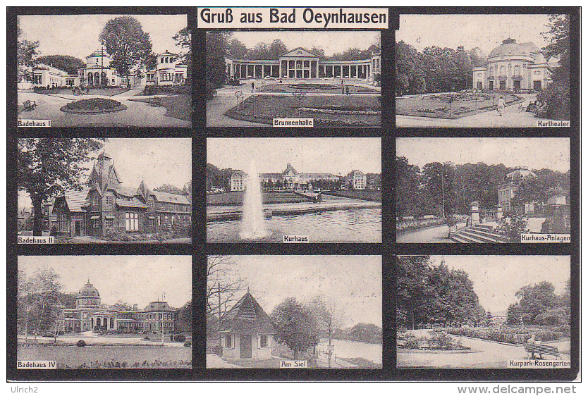 AK Bad Oeynhausen - Mehrbildkarte - Ca. 1910/20 (23488) - Bad Oeynhausen