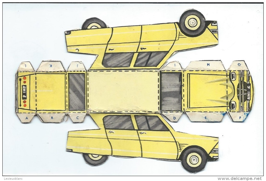 Découpage/ Citroën / Ami 6/ Vers 1960 -65     DEC39 - Autres & Non Classés