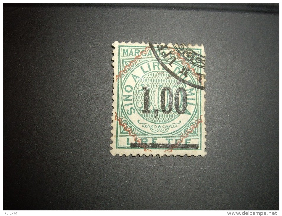 Italie Italia Italy  Marca Da Bollo - Revenue Stamps