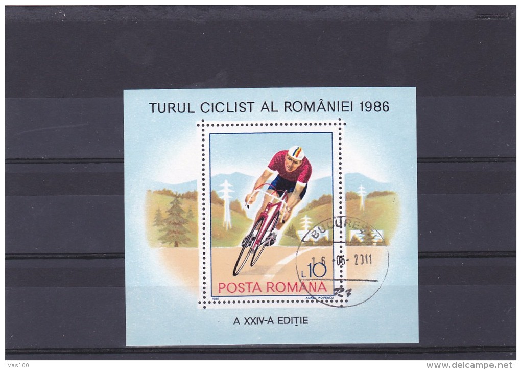 Cycling Tour Of Romania; 1996  BLOCK USED - Romania. - Ciclismo