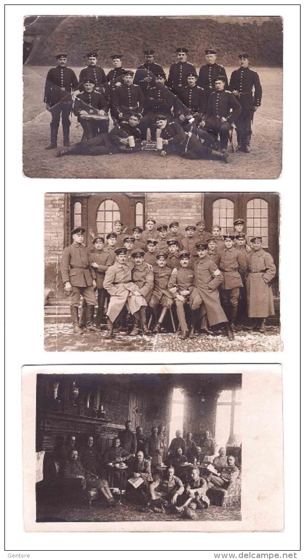 3 ORIGINAL PHOTO   Of German Soldiers In The First World War - 1914-18