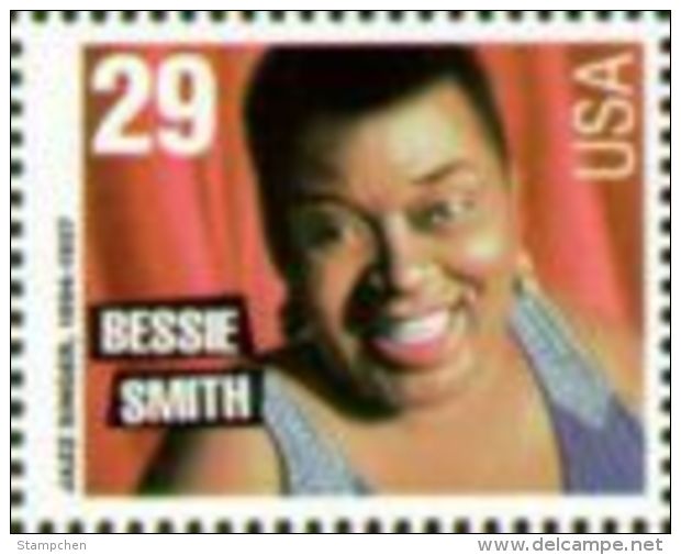 1994 USA Jazz Singer -Bessie Smith Stamp Sc#2854 Famous Music Star Woman - Other & Unclassified