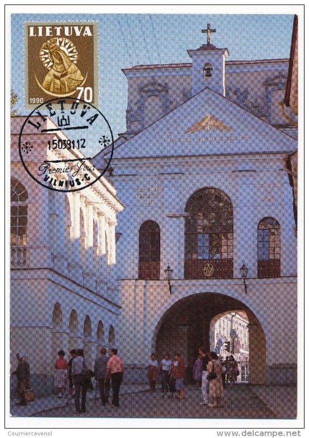 LITUANIE - 6 Cartes Maximum Ou Commémoratives - 1991 - Litauen