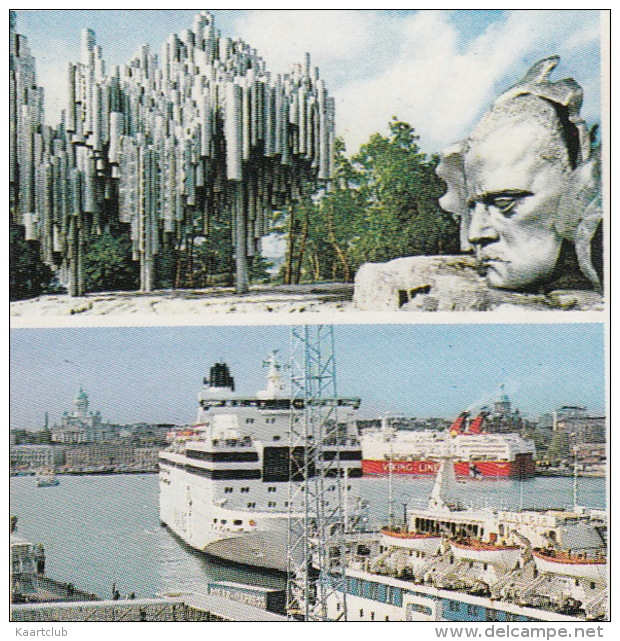 Helsinki - Multiview : 'VIKING LINE' Steamers Etc.  Finland / Suomi - Finland