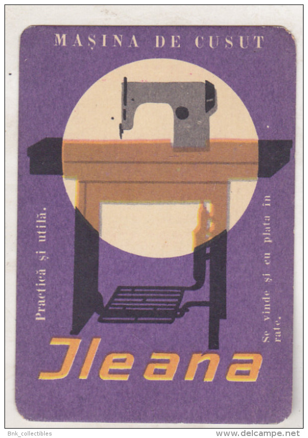 Romanian Small Calendar - 1967 - Ileana Sewing Machine - Petit Format : 1961-70