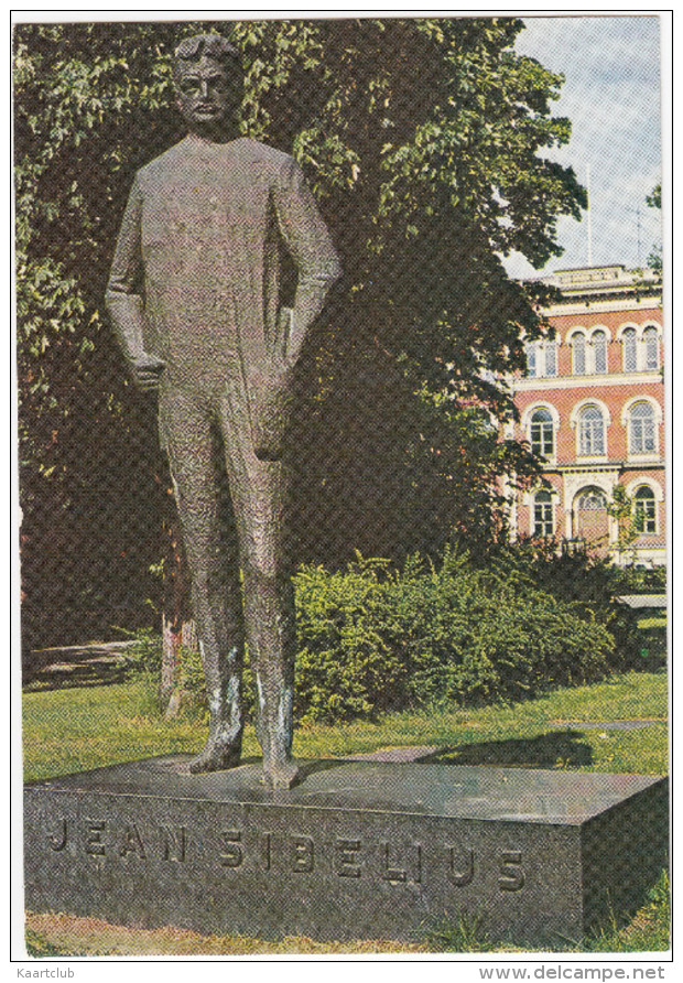 Hämeenlinna - Jean Sibelius Statue - Finland / Suomi - Finland