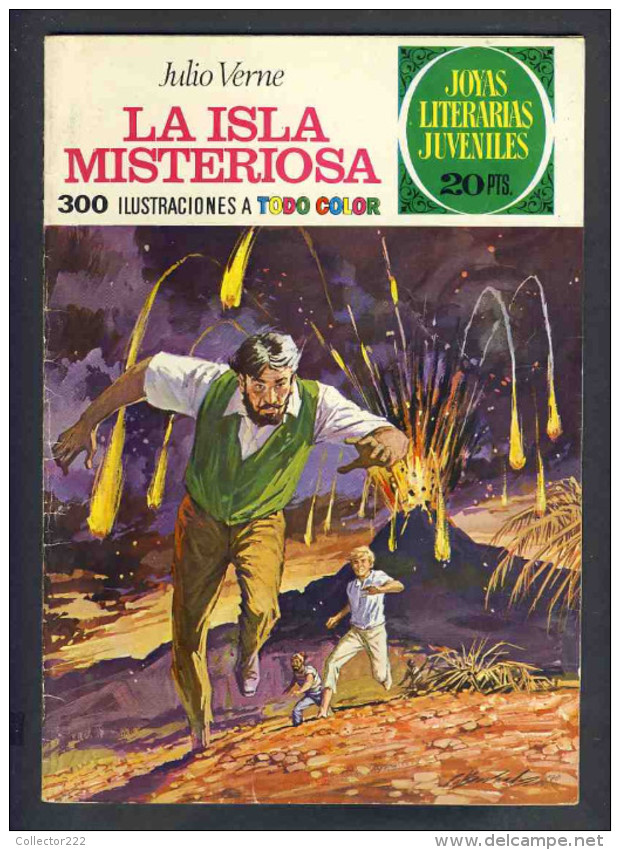 Bande Desinee LA ISLA MISTERIOSA (BD, 30 Pages), De Jules Verne (Col.Joyas Literarias) (Ref.83745) - Autres & Non Classés