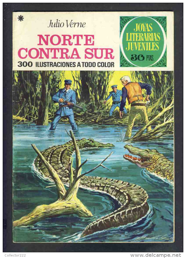 Bande Desinee NORTE CONTRA SUR (BD, 30 Pages), De Jules Verne (Col.Joyas Literarias) (Ref.83746) - Autres & Non Classés