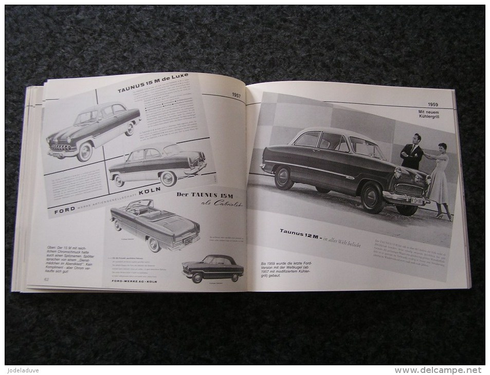 FORD TAUNUS 12M 15M 1952 1962 Schrader Motor Chronik Automobil Automobile Vintage Car