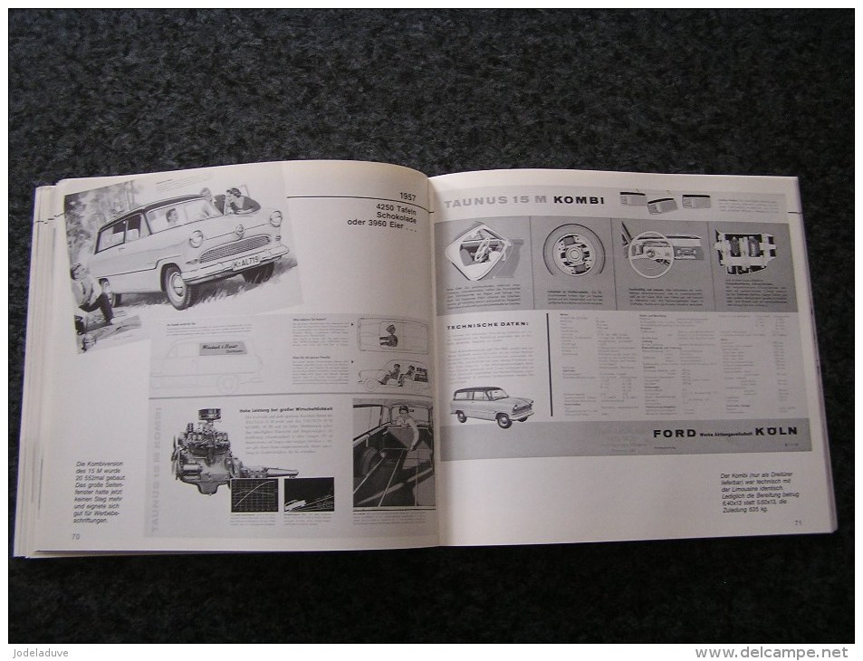 FORD TAUNUS 12M 15M 1952 1962 Schrader Motor Chronik Automobil Automobile Vintage Car