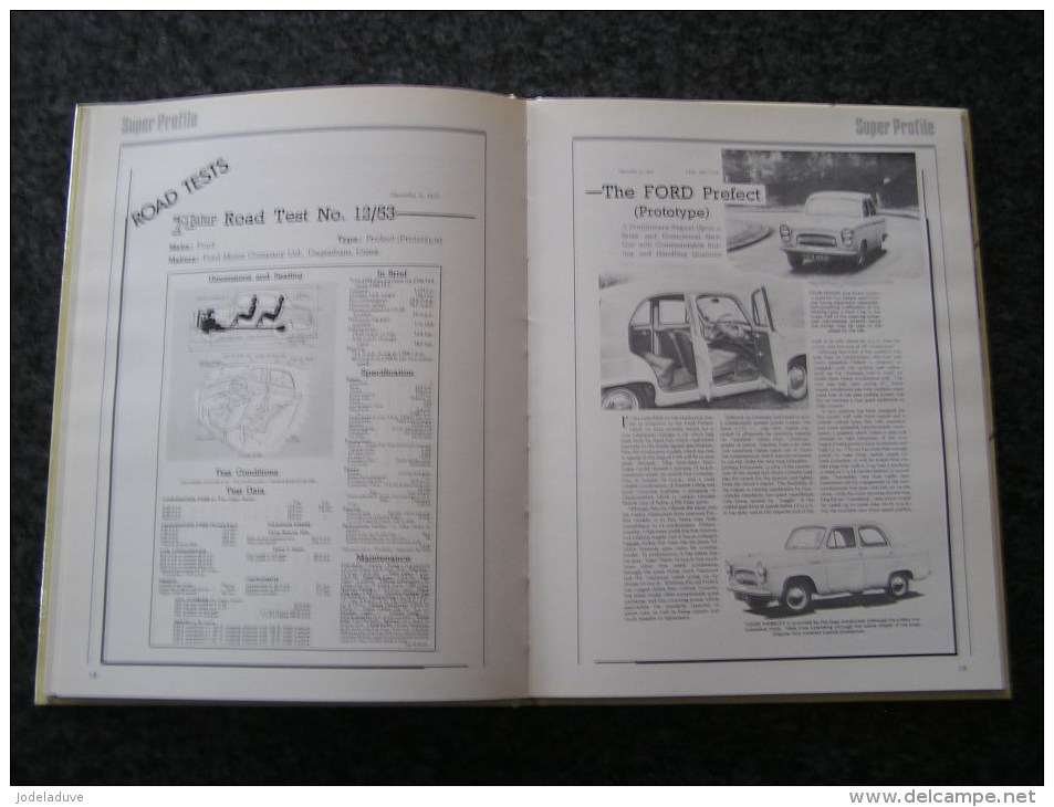 FORD 100 Anglia Prefect Popular Melvyn Smith  Automobile Vintage Car - Themengebiet Sammeln