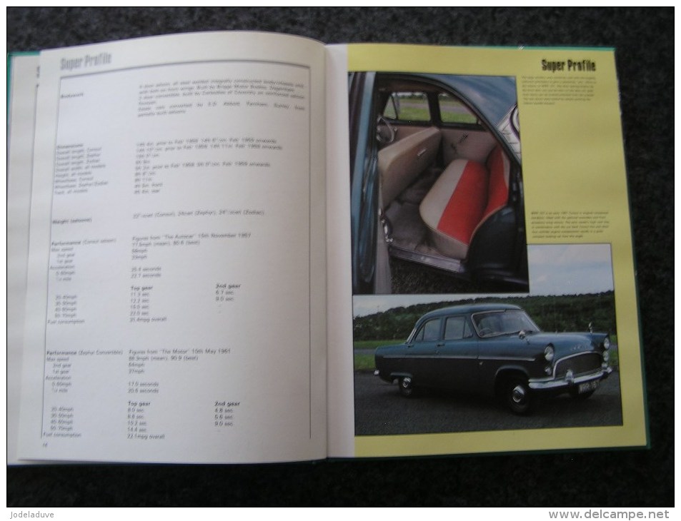 FORD Consul Zéphyr Zodiac MK2 Mickael Allen Automobile Vintage Car - Libri Sulle Collezioni