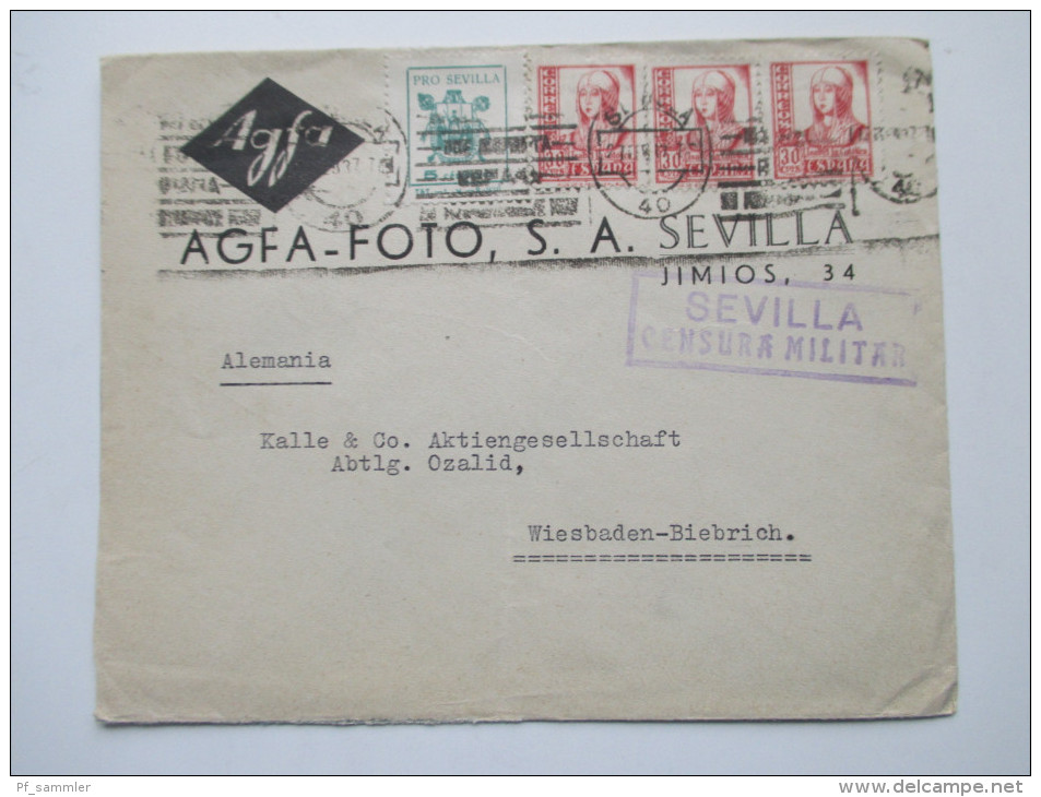 Bürgerkrieg Spanien 1936 - 38 Korrespondenz 55 Belege! Propaganda. Zensurstempel. Huldigungsstempel. Aufdruckmarken.