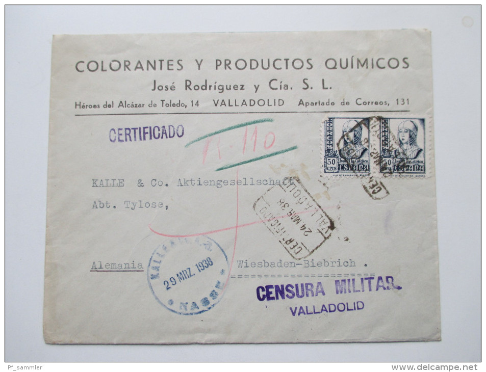 Bürgerkrieg Spanien 1936 - 38 Korrespondenz 55 Belege! Propaganda. Zensurstempel. Huldigungsstempel. Aufdruckmarken.