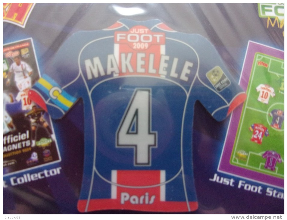 Magnet Football Pasquier Pitch Paris Makelele 4  Foot Soccer Fútbol Calcio Voetbal Fußball Fotball - Deportes