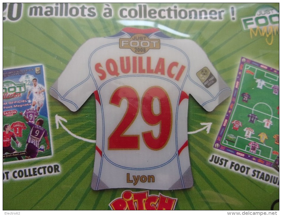 Magnet Football Pasquier Pitch /  Lyon Squillaci  Foot - Deportes