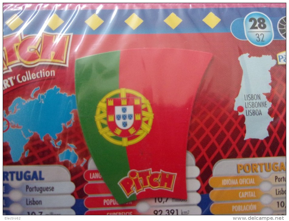 Magnet Pasquier Pitch Drapeau Portugal Lisbonne Lisbon Lisboa - Tourisme