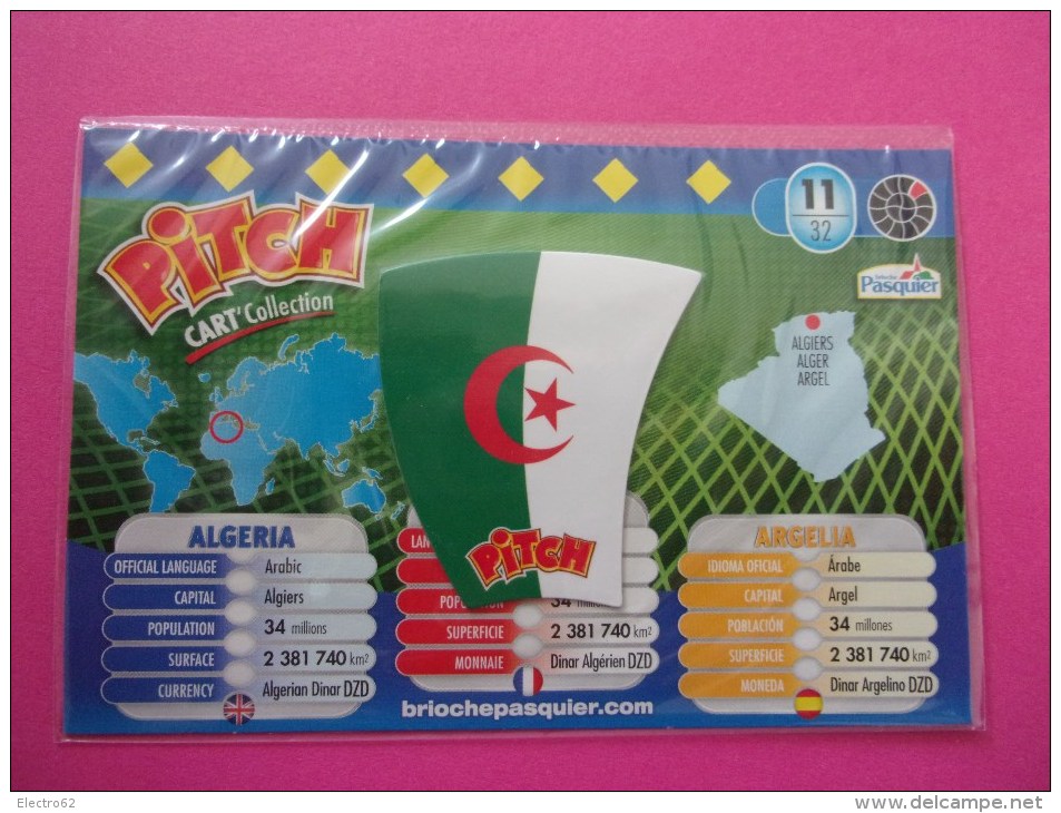 Magnet Pasquier Pitch Drapeau Algérie Algéria  Alger Algiers Argel - Toerisme