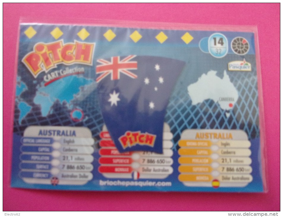 Magnet Pasquier Pitch Drapeau Australie Australia Camberra - Tourisme