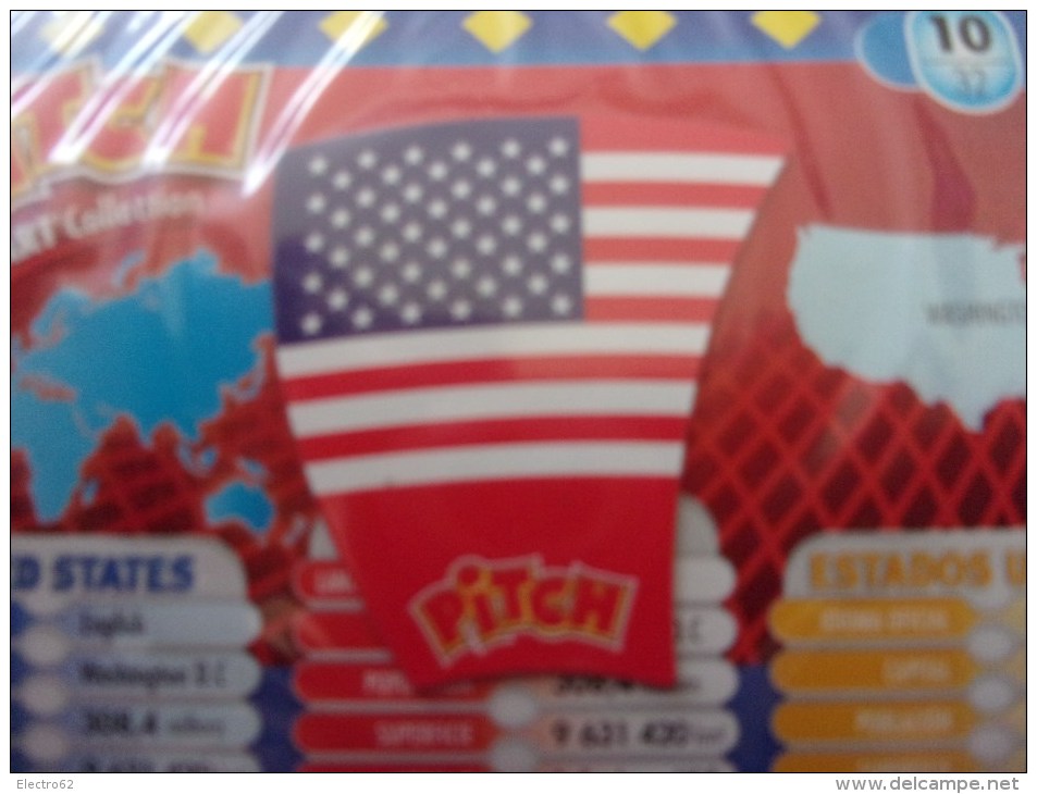 Magnet Pasquier Pitch Drapeau United States Etats-Unis Estados Unidos USA  Washington - Tourismus