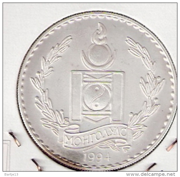 MONGOLIE 250 TUGRIK 1994 SILVER PROOF WORLD CUP 1994 - Mongolie