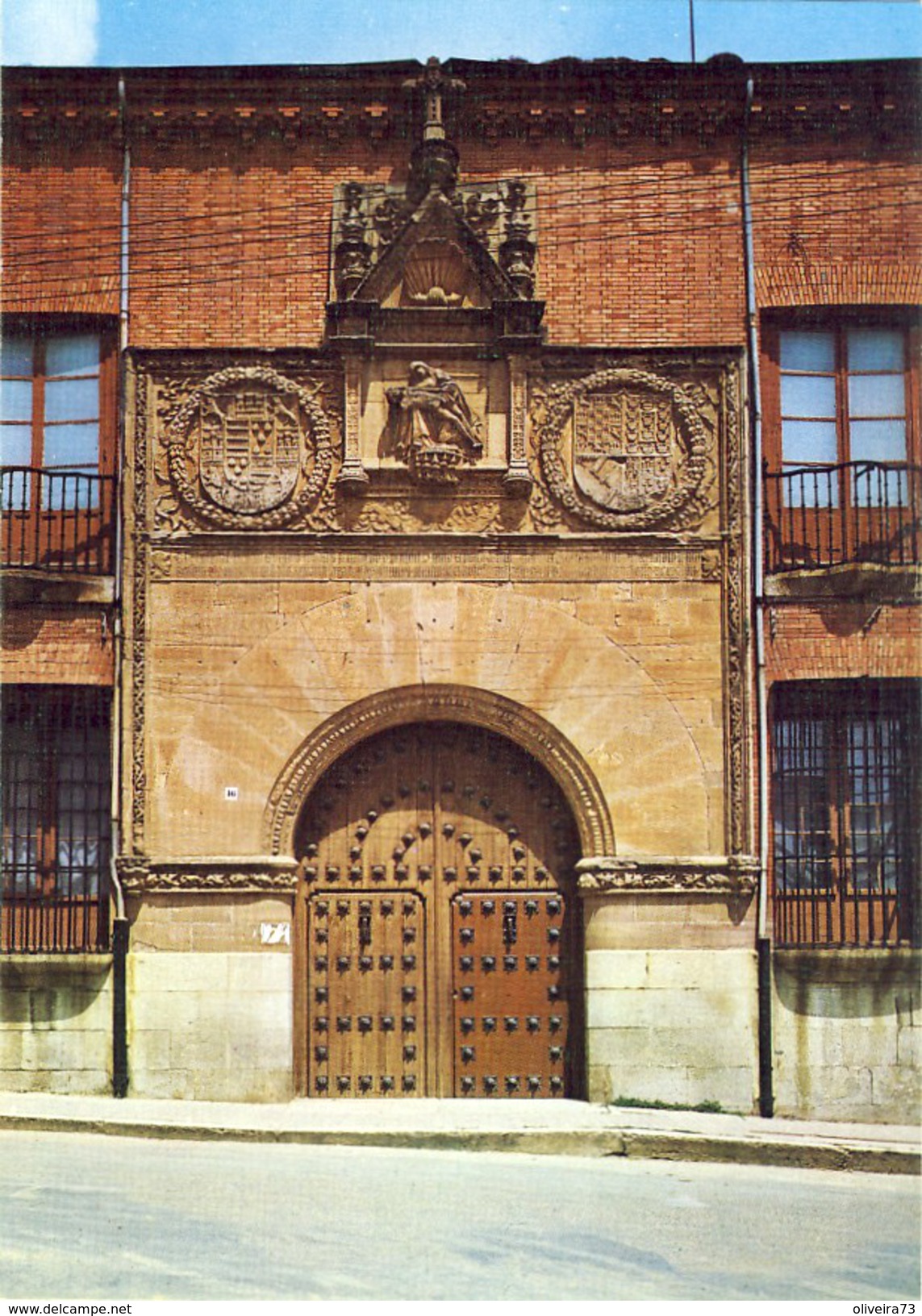 BENAVENTE (Zamora) Fachada, Hospital De La Piedad,  2 Scans - Zamora