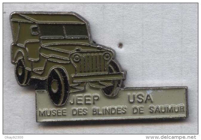 Pin´s Armée Militaire - Musée Des Blindés De Saumur Jeep USA - Army