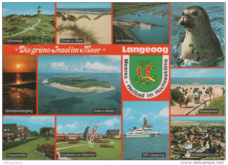 Langeoog - Mehrbildkarte 3 - Langeoog