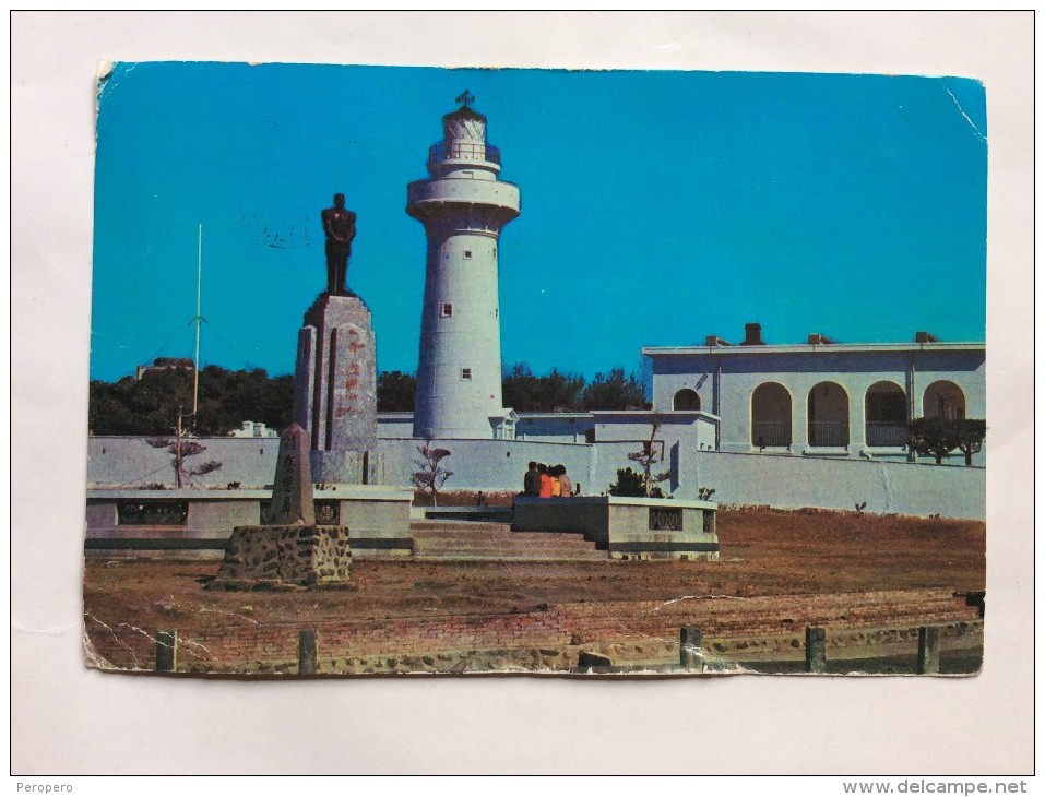 CHINA   HENCHUN PENINSULA    LIGHTHOUSE           Old Postcard - Cina