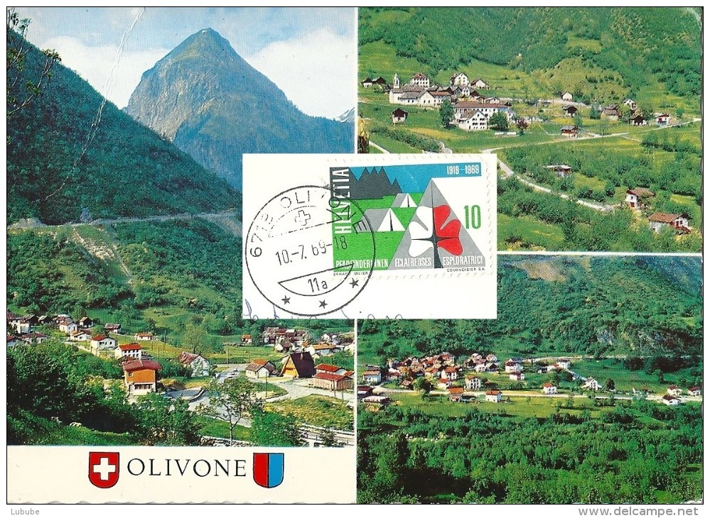 Olivone - 3 Bilder             1969 - Olivone