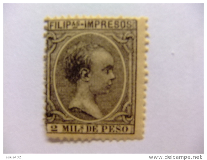 FILIPINAS 1890 ALFONSO XIII Edifil Nº 77 ** - Philippinen