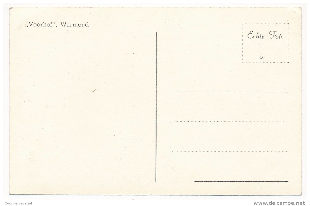 CPSM - WARMOND (Zuid-Holland) - "Voorhof" - Sonstige & Ohne Zuordnung