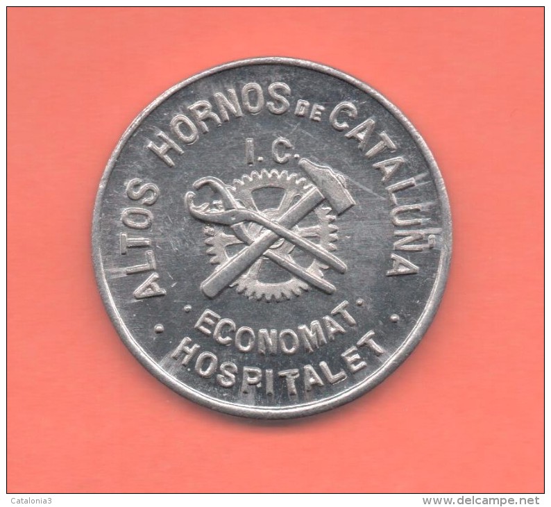 COOPERATIVAS # 30 Centimos ALTOS HORNOS DE CATALUÑA - HOSPITALET -  Monedas De Necesidad