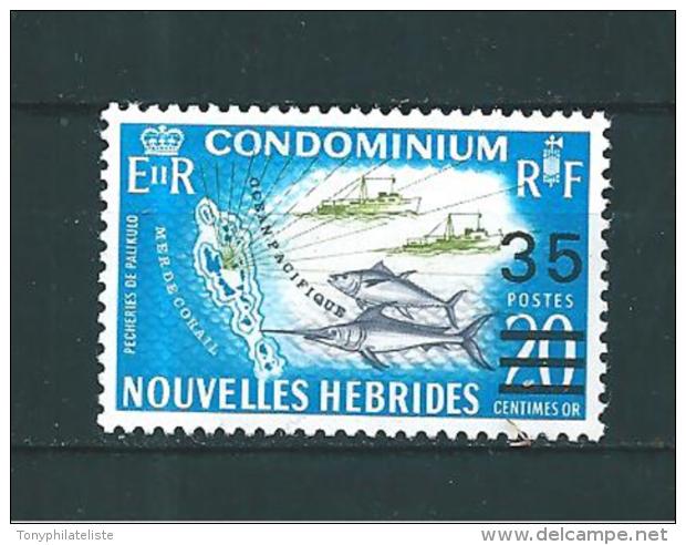 Colonies   Nouvelles Hébrides De 1970  N°298  Neuf **  Sans Charnière - Nuovi