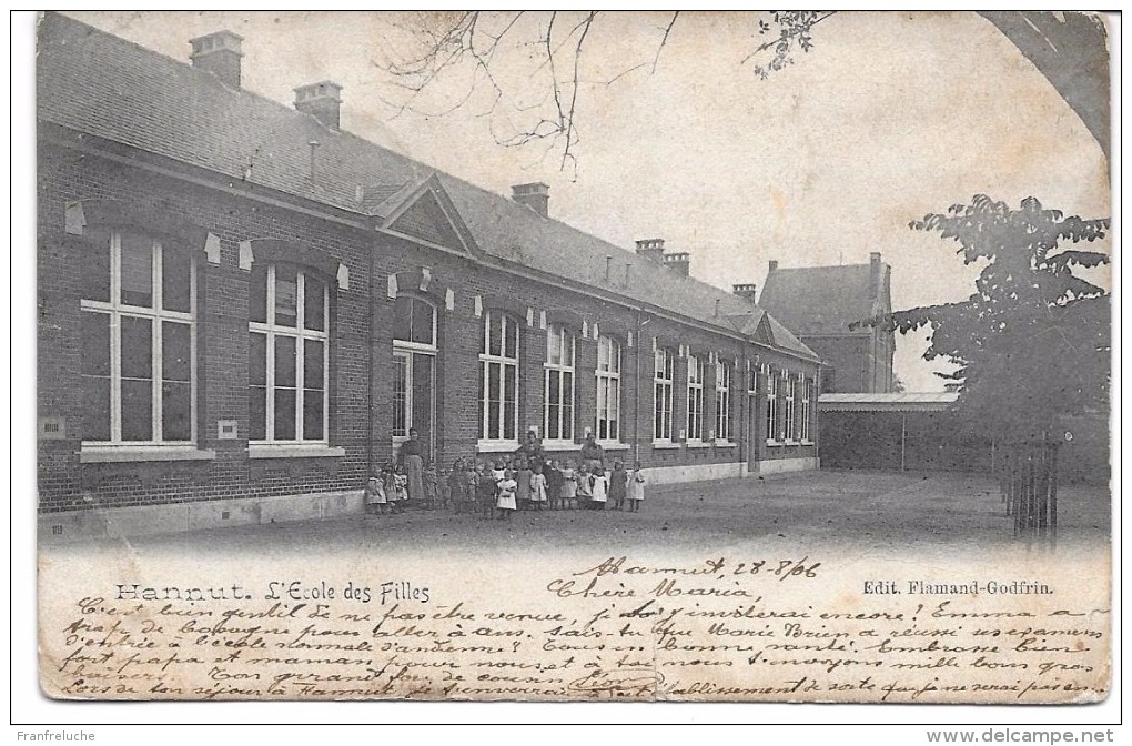 HANNUT (4280) Ecole Des Filles - Hannuit