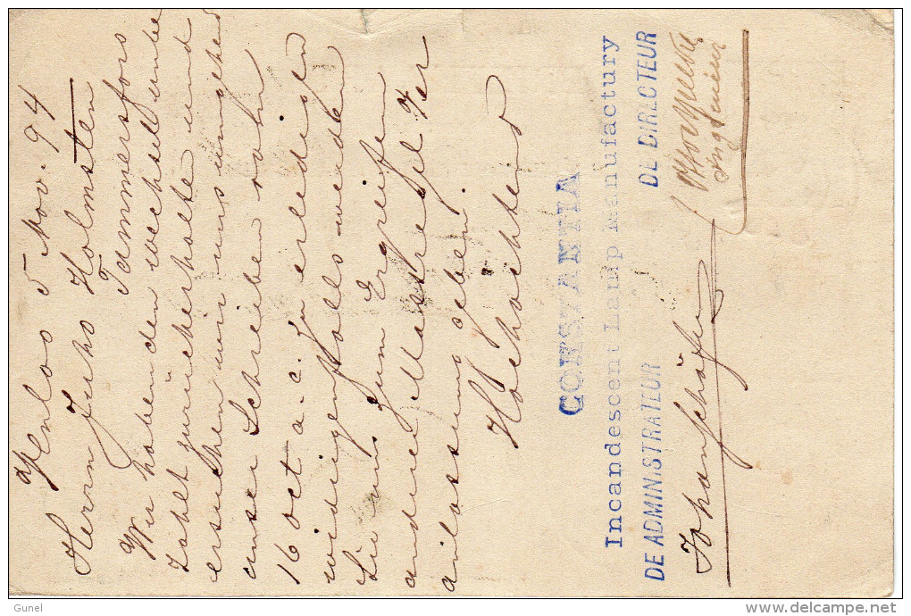 5 NOV 94 Bk Van VENLOO Met Firmastempel Naar Tammerfors In Finland - Postal Stationery