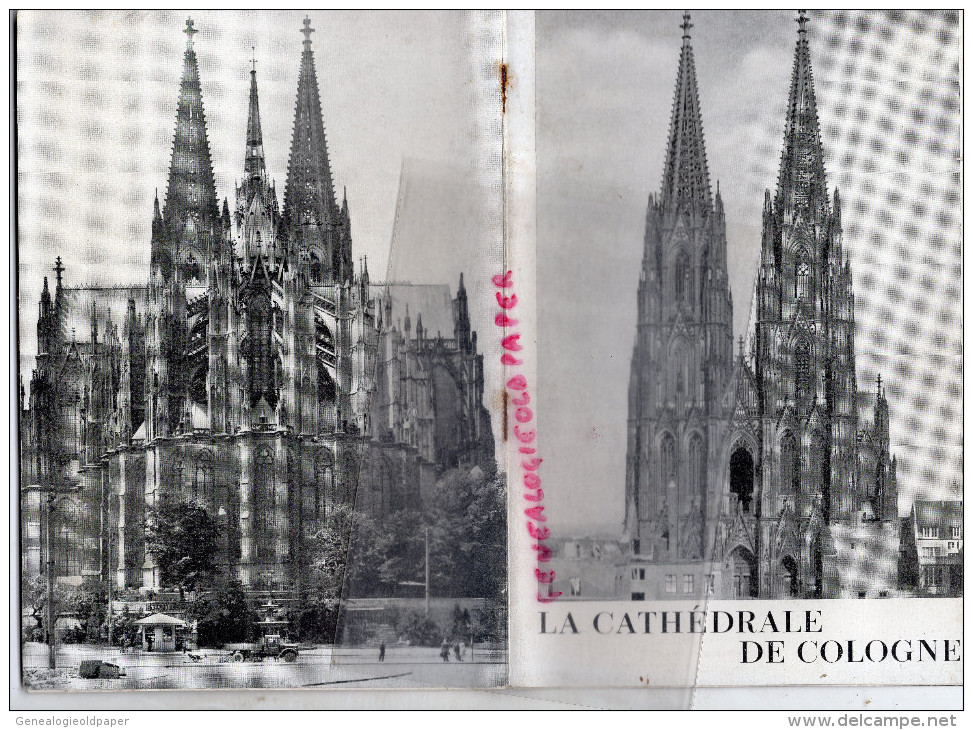 ALLEMAGNE - DEPLIANT TOURISTIQUE LA CATHEDRALE - JOSEPH HOSTER- GREVEN EDITEUR- 1949 - Dépliants Touristiques