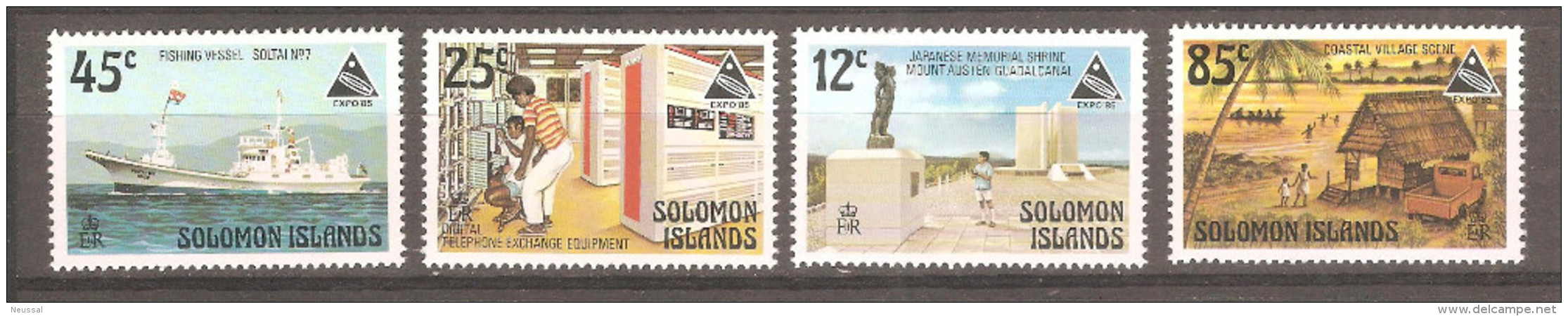 Serie Nº 531/4  Salomon Island - Solomon Islands (1978-...)