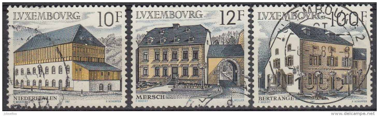 Luxemburgo 1987 Nº 1130/32 Usado - Usados