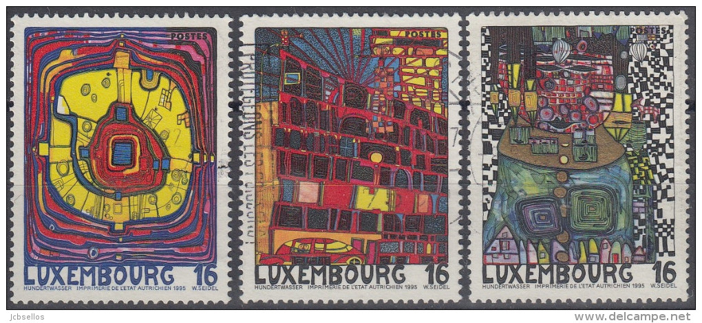 Luxemburgo 1995 Nº 1310/12 Usado - Usados