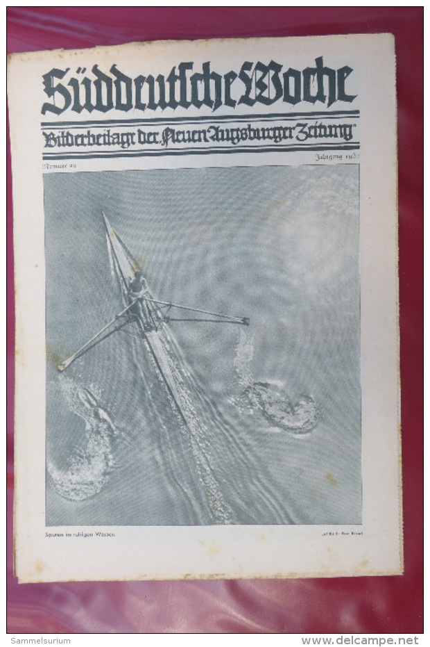 "Süddeutsche Woche" Bilderbeilage der Neuen Augsburger Zeitung, Ausgaben 8/1937 bis 52/1937