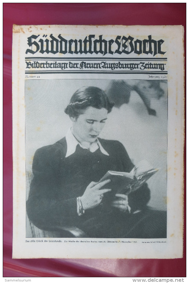 "Süddeutsche Woche" Bilderbeilage der Neuen Augsburger Zeitung, Ausgaben 8/1937 bis 52/1937