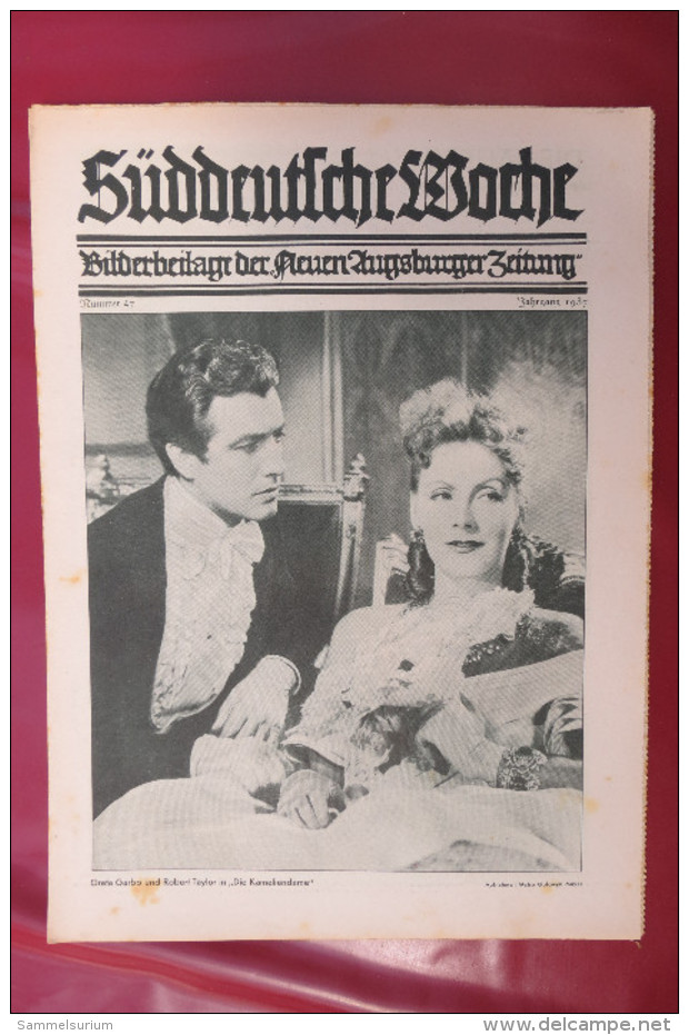 "Süddeutsche Woche" Bilderbeilage der Neuen Augsburger Zeitung, Ausgaben 8/1937 bis 52/1937