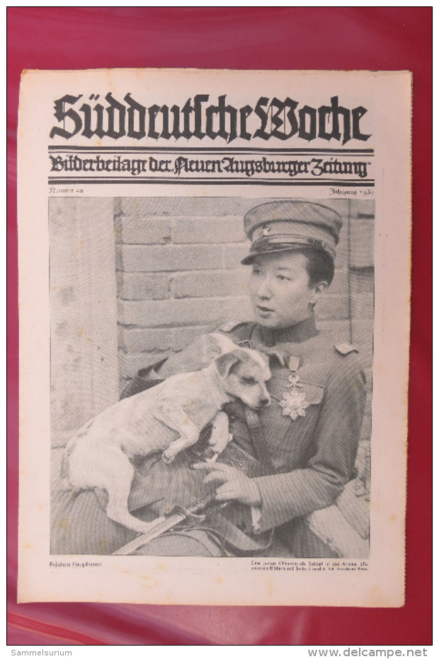 "Süddeutsche Woche" Bilderbeilage der Neuen Augsburger Zeitung, Ausgaben 8/1937 bis 52/1937