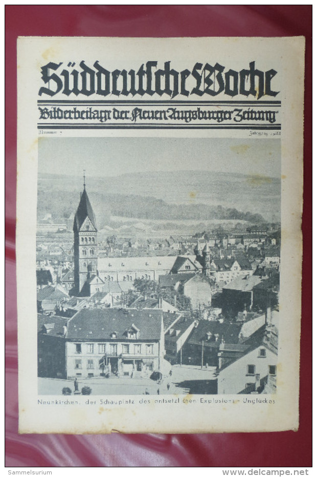 "Süddeutsche Woche" Bilderbeilage Der Neuen Augsburger Zeitung, Ausgaben 3/1933 Bis 52/1933 Inklusive Sonderbeilage - Política Contemporánea