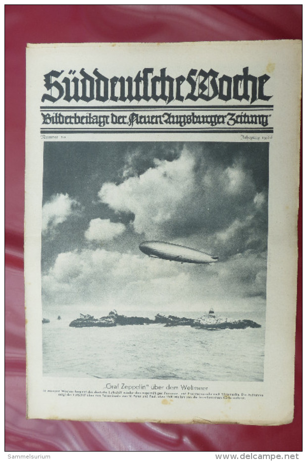 "Süddeutsche Woche" Bilderbeilage der Neuen Augsburger Zeitung, Ausgaben 3/1933 bis 52/1933 Inklusive Sonderbeilage